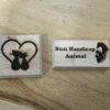 Magnets en bois animaux