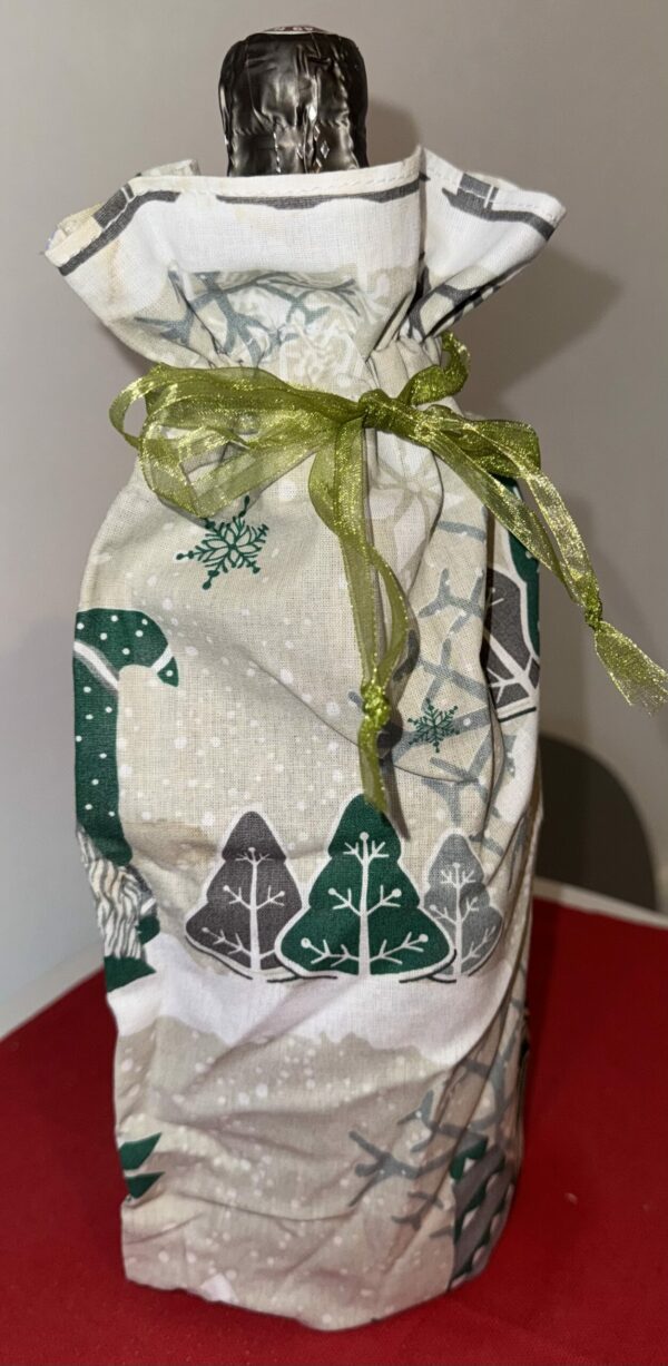 Pochette bouteille fête de fin d’année – Image 2