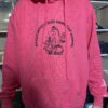 Sweat à capuche rose – Image 2
