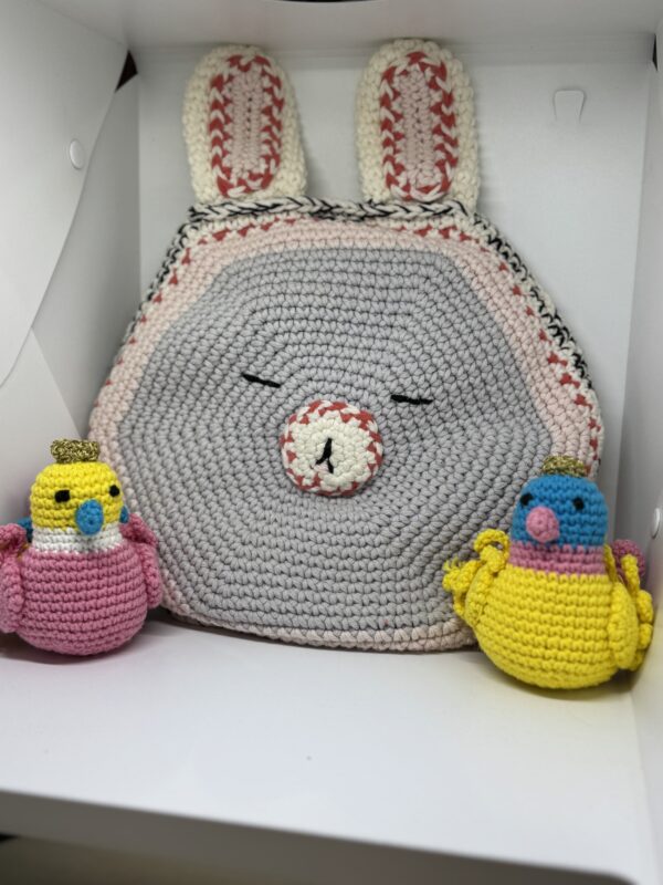 Lapin & poules de Pâques au crochet
