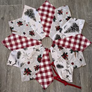 Petite jupe pour sapin de Noël