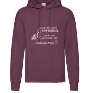 Sweat bordeaux - édition 2026
